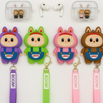 Imported Labubu - AirPods Case with Keychain Strap